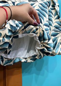 Zara Leaf Print Shirt, Top Style