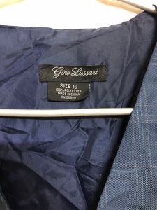 Gino Lussari Blue Waistcoat