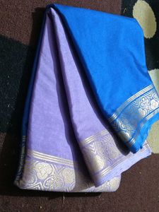 Blue &amp; Purple Saree