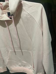 Baby Pink Hoodie With Cap