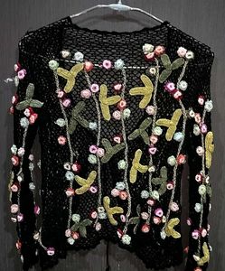 Floral Crochet Cardigan🩷✨🌷