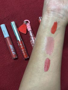 Combo Of Lipstick , Gloss , Tint And Plump