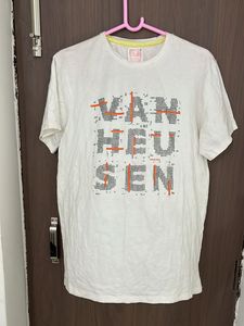 Van Heusen Graphic Print Tee Totally New