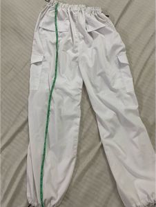 White Cargo Pants