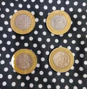 10 Ruppee Smarak Coins
