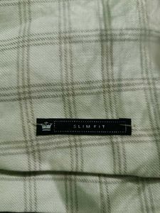 LOUIS PHILIPPE Men Cream Check Formal Blazer