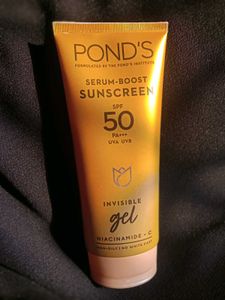PONDS Serum-boost Sunscreen SPF 50 PA+++ UVA UVB