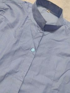 Blue Casual Shirt