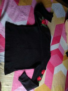 Floral Embroidered Top