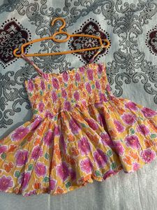 Floral Spaghetti Top