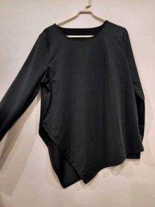 savana Black Sports Top