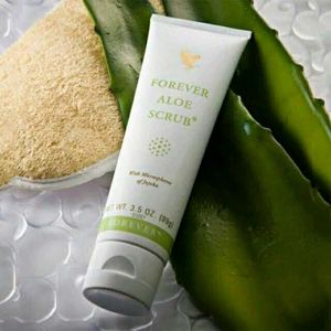 Forever Aloe Scrub ( Imported ) With Jojoba Oil