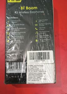 PTron BT Boom Dual Driver Bluetooth Earphons