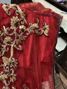 Elegant Maroon Ethnic Gown