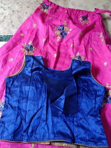 Embroidered Lehenga Choli Set