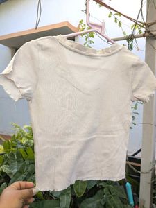 Cute V-Neck Crop Top