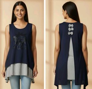 ‼️FREE DELIVERY‼️ Layered Sleeveless Top