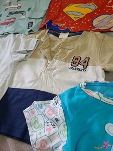 Baby Boy Clothes Set Of 5. 2 Are Unused Like New