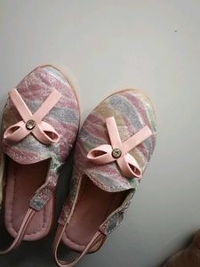 Girls&#39; Pink Slingback Shoes
