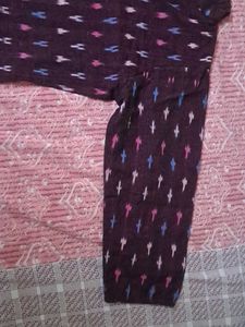 cotton short Kurta (handloom)
