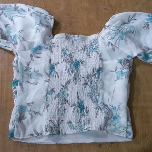 Zara Printed Top