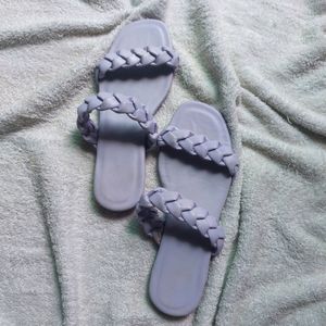 Lavender Flat Slippers