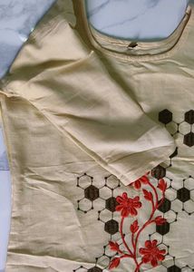 Elegant Embroidered Kurta