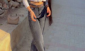 Women High Wasted Jeans With A Perfect Length