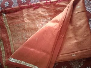 Orange Kanjivaram Silk Saree