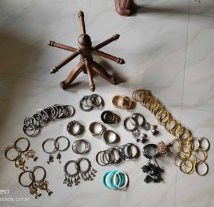 Beautiful Bangles And Bangle  Stand Set🎊🎉