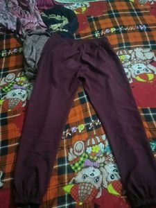 Adidas Burgundy Joggers
