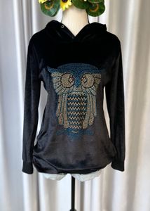 Korean Thin Velvet Hoodie