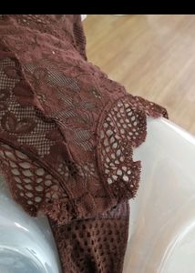Brown Bodysuit