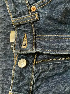 Hnm Jeans Navy Blue