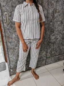 Striped Pajama Set