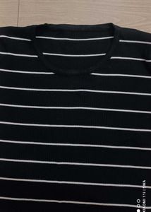 Striped Asymmetrical Top