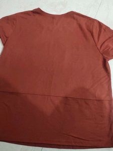 Brown Regular T Shirt Women