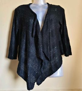 BOGO🎁Buy One Get 1 Free🎁Black Cardigan Size M/L