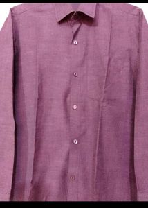 Men's Purple Formal Shirt