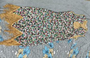 Sequin Fringe Party Dress