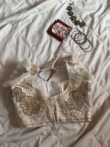 Bridal Heavy Embroidered Blouse
