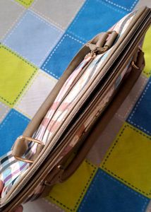 Twins Handbag - Stylish Plaid Design