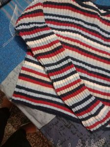 Woolen Crop Top