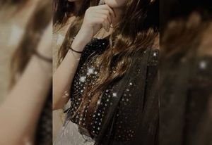 Sparkly Black lehnga