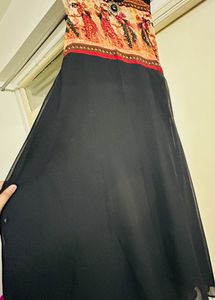 Long Gown With Shurg . One Time Uesed . Good Condi