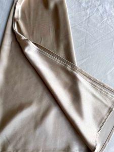 Brand New Elegant Satin Midi Skirt