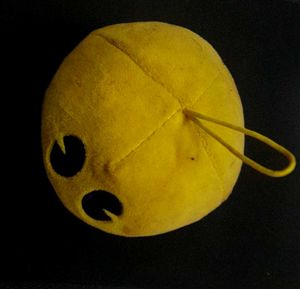 Pac-Man Plush Keychain