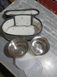 Insulated Lunch Bag with Containers