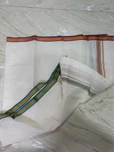 Uparna Shella Khandwa White Cotton