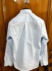 POLO RALPH LAUREN BLUE VERTICAL STRIPES SHIRT